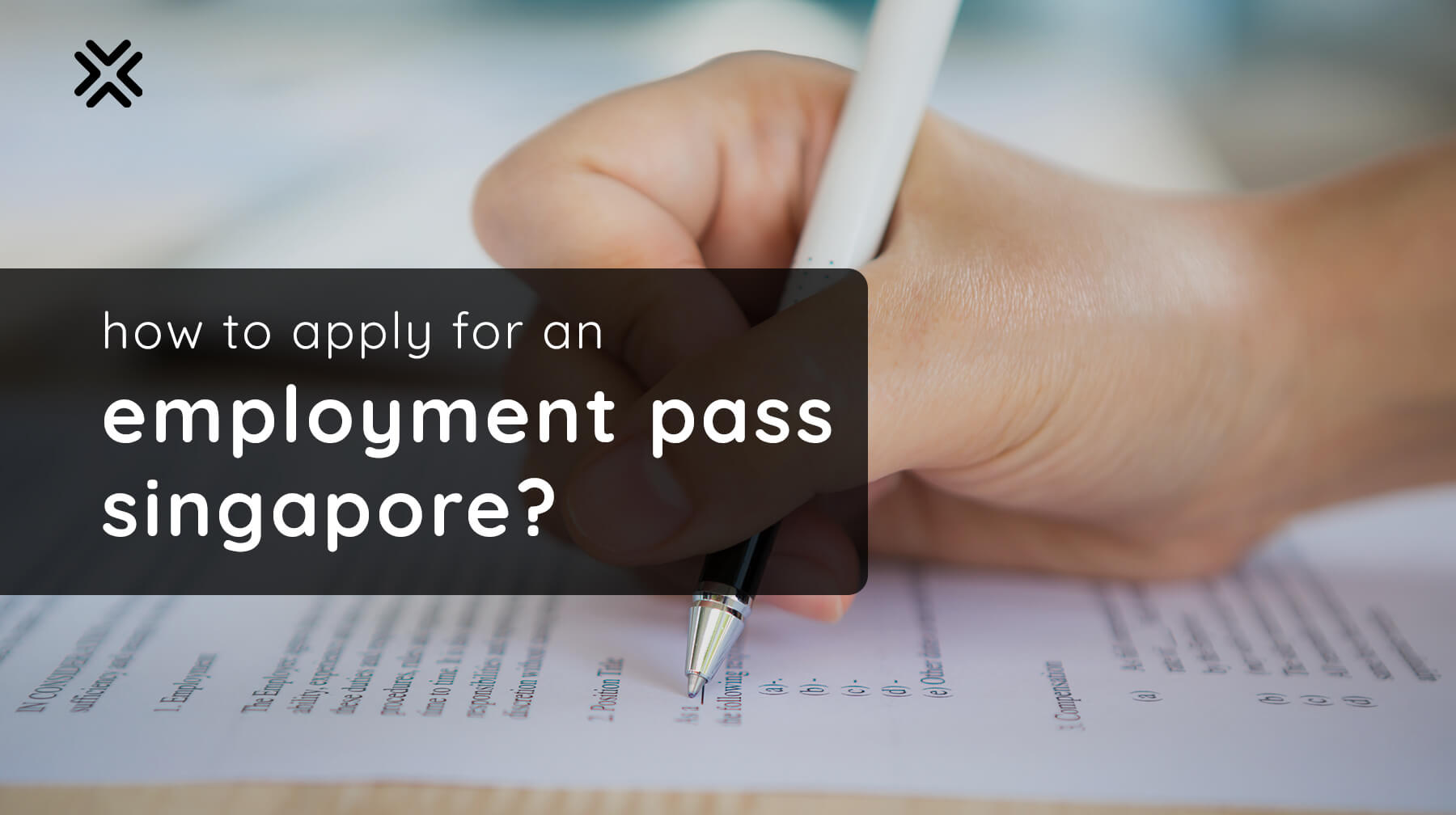 How to Apply for an Employment Pass Singapore